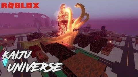 KAIJU UNIVERSE/ Godzilla king of the monsters final fight remake in kaiju universe