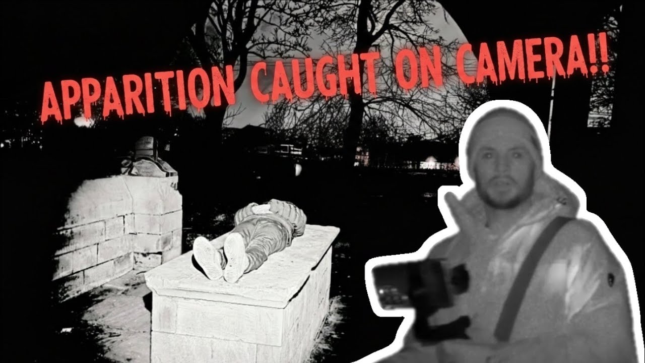 REAL #GHOST CAUGHT ON CAMERA | We caught an #apperition on camera in this #cemetery