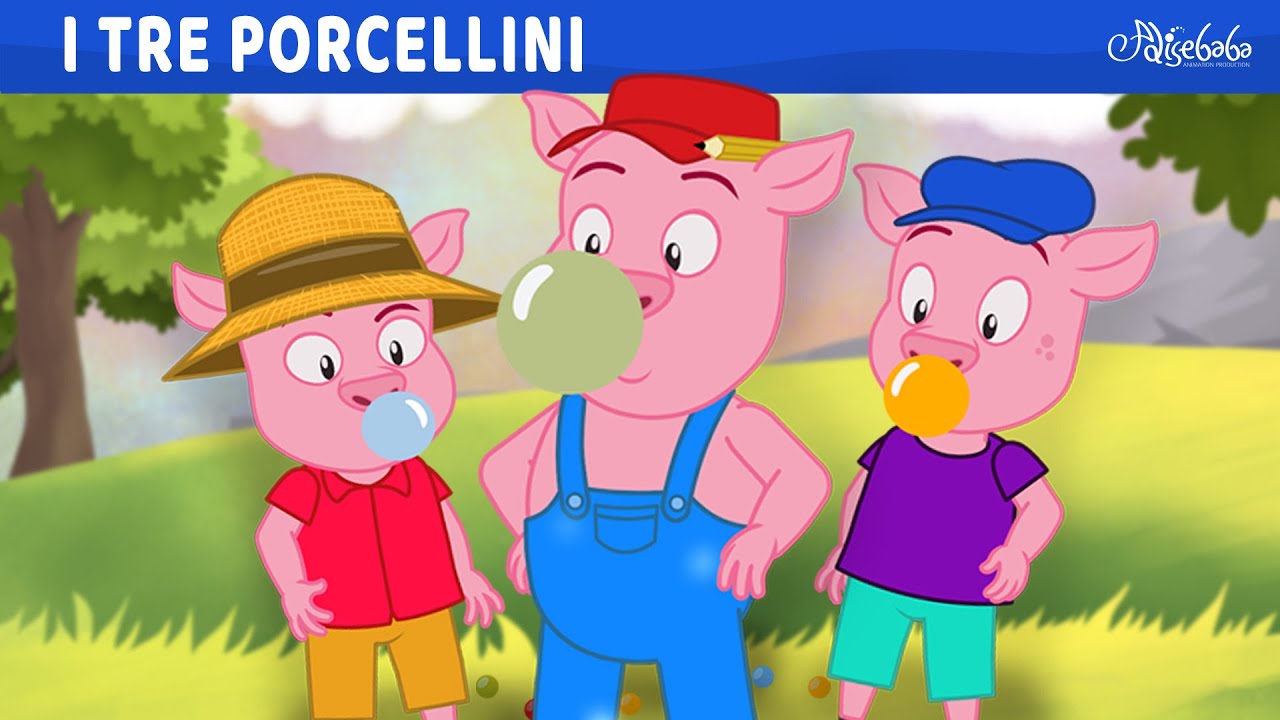Le Nuove Avventure dei Tre Porcellini 🐷🐷🐷 Storie Per Bambini Cartoni Animati