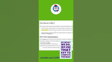 TLS vs SSH  #networksecurity #pki #cryptography #sdntechforum