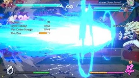 DBFZ - Bardock 2M midscreen tod combo (Bardock SSJ Goku SSJ Vegeta 2bar)
