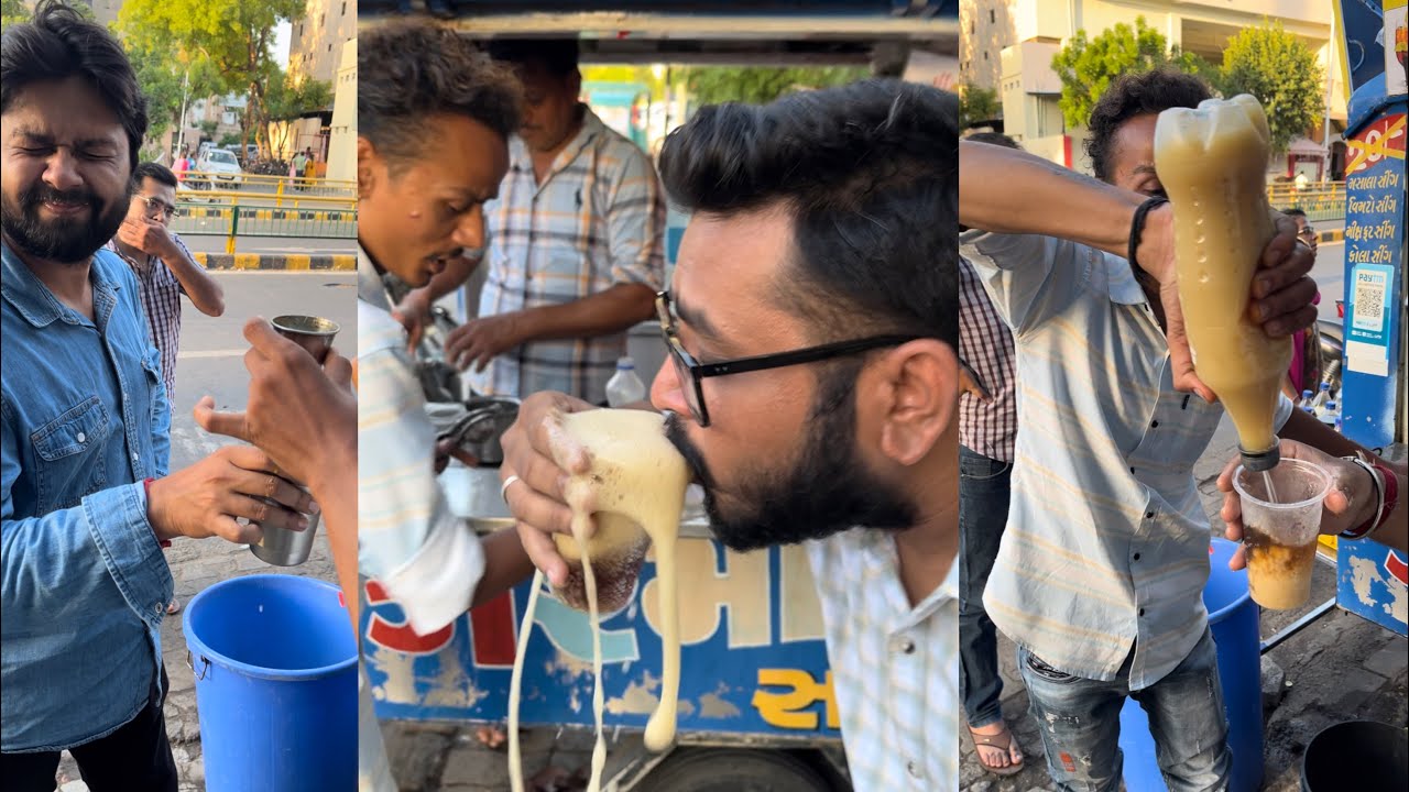 એ કે 47 અને પંખા ફાસ્ટ સોડા | AK47 & Pankha Fast soda in Ahmedabad Street Food 