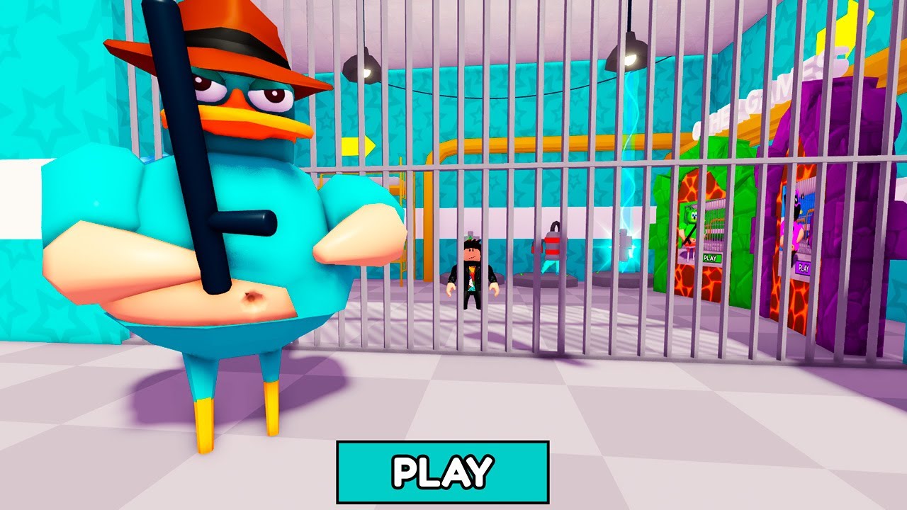 Perry Running Game NEW PERRY THE PLATYPUS BARRY'S PRISON RUN! - YouTube