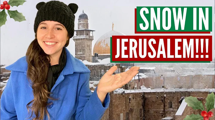 JERUSALEM AS YOU HAVE NEVER SEEN IT! Walking through Jerusalem in the SNOW!