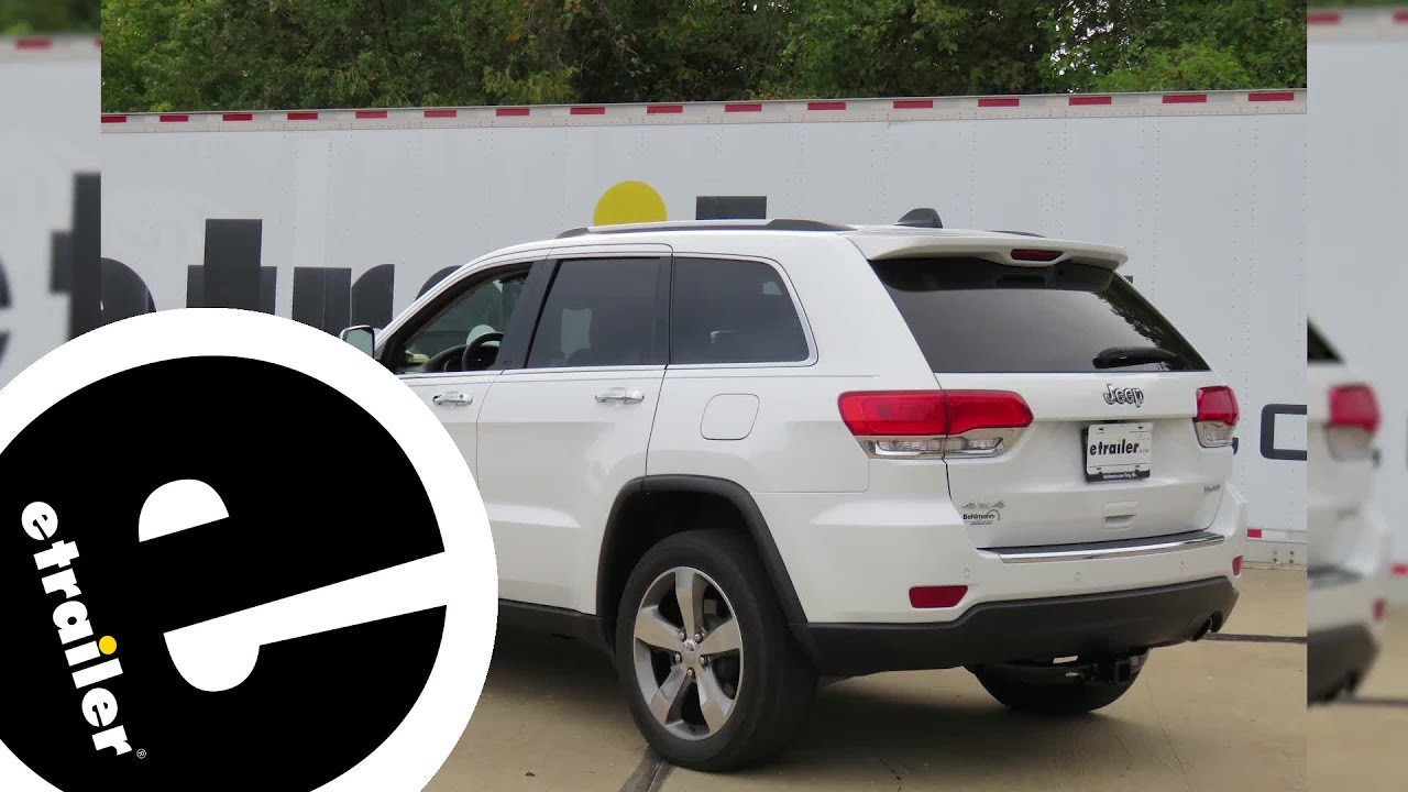 etrailer Best 2015 Jeep Grand Cherokee Tow Bar Wiring Options YouTube