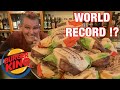 Burger whopper world record  whoppers  mom vs food  impossible