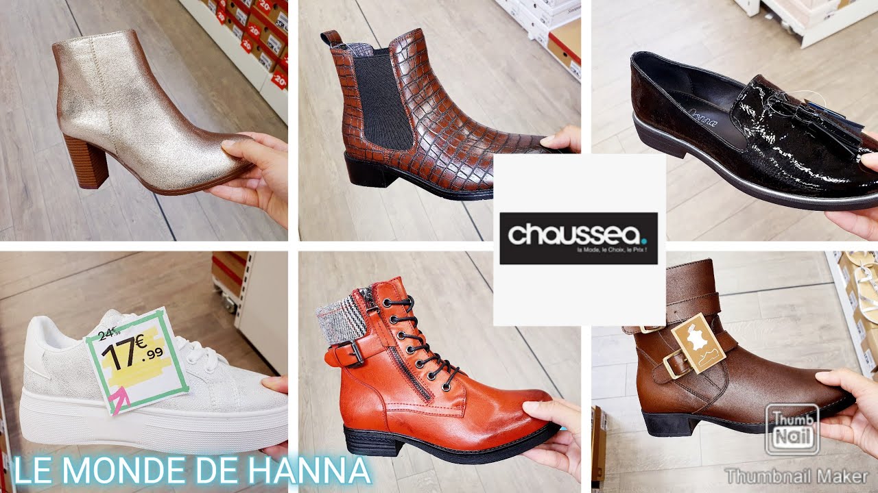CHAUSSEA 04-09 NOUVELLE COLLECTION CHAUSSURES FEMME - YouTube
