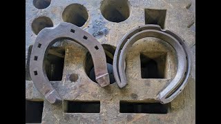 Digital Demonstration #6 - Kurt Fisk forging 2 different horseshoes