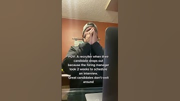 The worst moment as a recruiter #recruiterlife