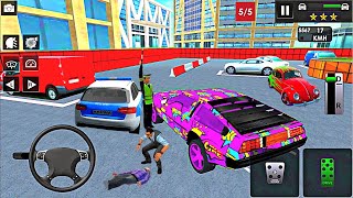 시내 운전 및 주차 학교 재미있는 사고🚗🅿 - BEST 2021 자동차 시뮬레이터 게임 Android/IOS 게임 플레이 screenshot 4