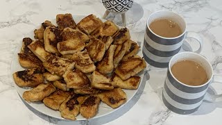 Bread Crust Breakfast | Bread Edges Breakfast | Leftover Bread Crust Recipe