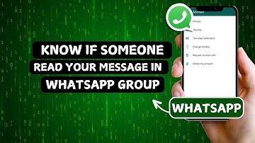 How to Know If Someone Read Your Message in WhatsApp Group