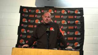 Cleveland Browns coach Mike Pettine:  Tramon Williams was trying to make a play