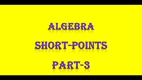 PG TRB/ POLYTECHNIC Algebra Short Points-3