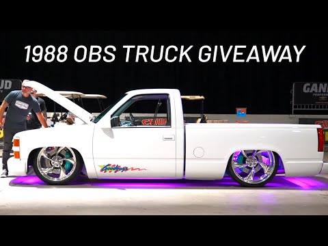 1988 OBS Truck Build Progress for Good Guys Giveaway 2022 | Roadster Shop LOW PRO Chassis