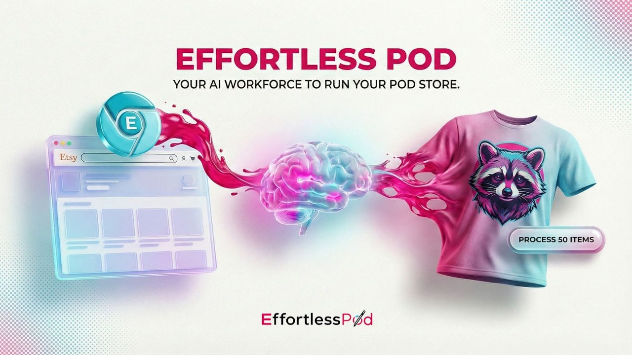 Your AI Workforce to Run your POD Store: EffortlessPOD Agentic Merch ...