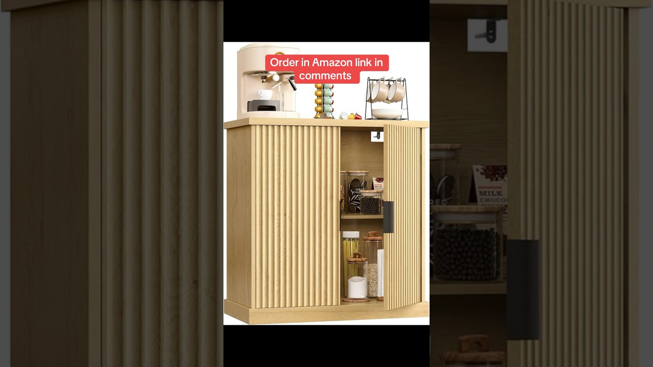 VASAGLE MAXE Collection - Sideboard, Kitchen Cabinet, Storage Cabinet with Adjustable Shelf