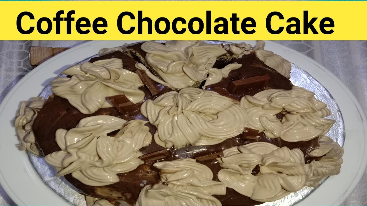 Coffee Chocolate Cake without oven Recipe By Asma Cooking coffee
