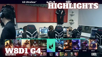 G2 vs XL - Highlights | Week 8 Day 1 S12 LEC Spring 2022 | G2 Esports vs Excel W8D1
