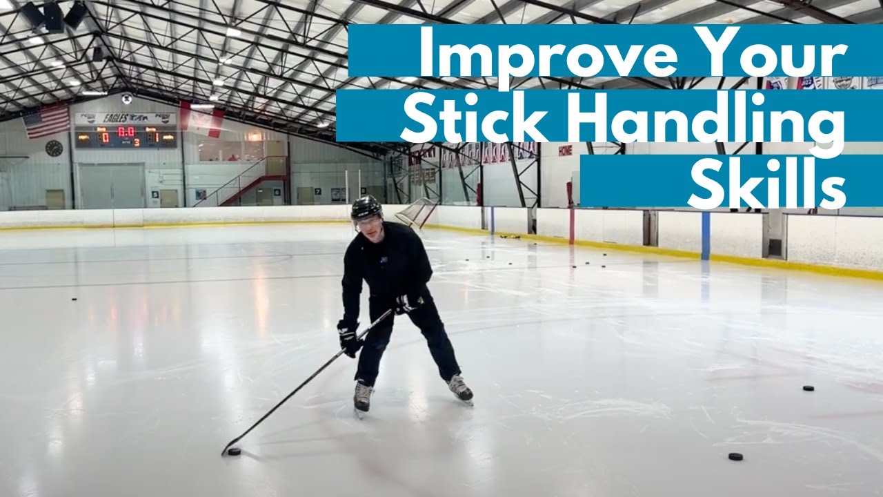 Hockey Stick Handling Drills: Beginner Adult Hockey Lessons - YouTube