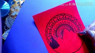 COMBINATION OF MANDALA & MOUNTAIN with beautiful Nepali soundtrack.