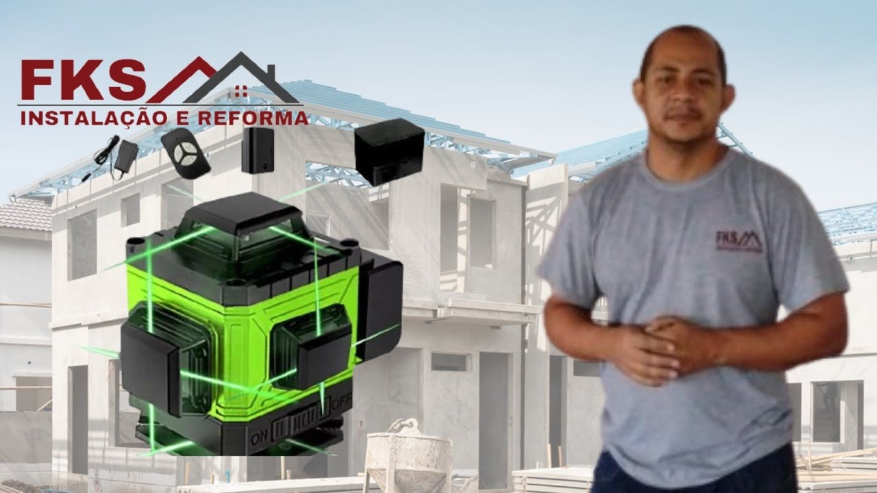 NÍVEL A LASER 12 LINHAS BOM E BARATO!!!