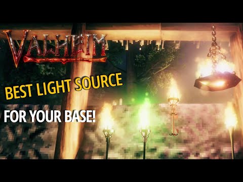 Torch Comparison For Base Lighting - Valheim