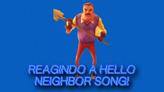 REAGINDO A VÍDEOS! - A MÚSICA MAIS ÉPICA DE HELLO NEIGHBOR! (DAGames) 🎧🔥