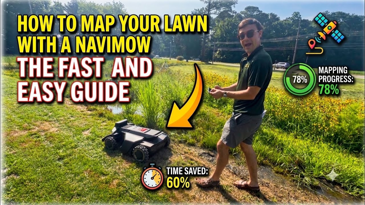 How to Map Your Lawn with a Navimow (And How Long It Actually Takes)
