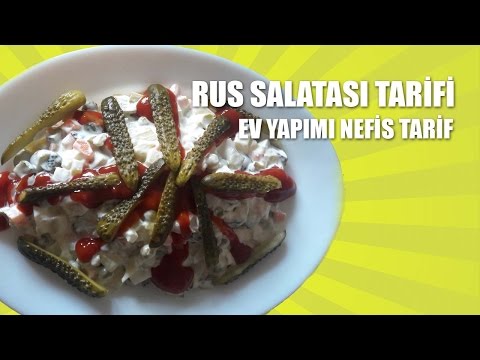 Rus Salatası Tarifi - Nefis Anne İşi Tarif