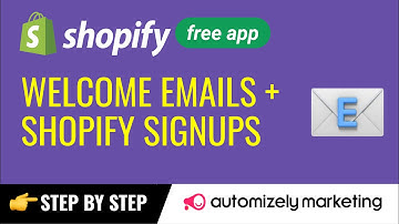 Send FREE automated welcome emails for Shopify newsletter signups | Automizely Marketing