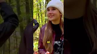 Karolina Protsenko (16 yrs) - Says Vermont is her favourite place walking in the woods (Oct 9, 2024)