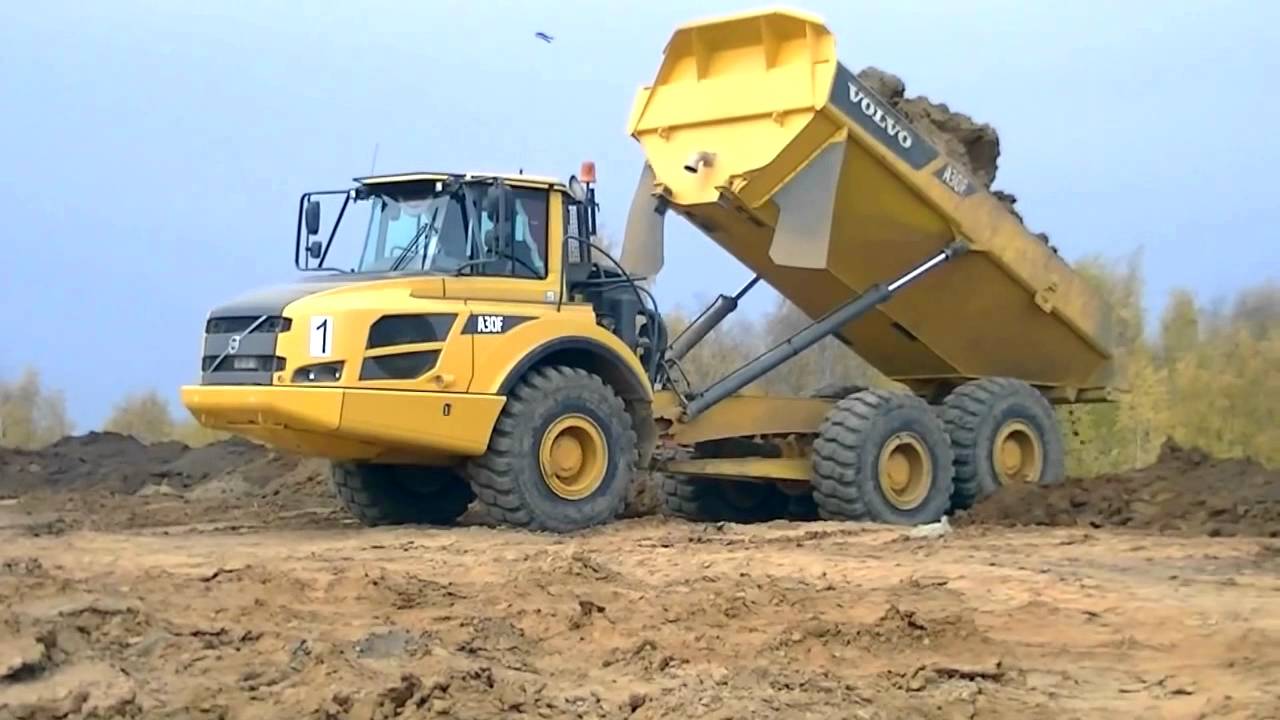 Кузов самосвала volvo