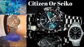 Citizen Or Seiko - Who Rules The Streets Of Japan - Q & A