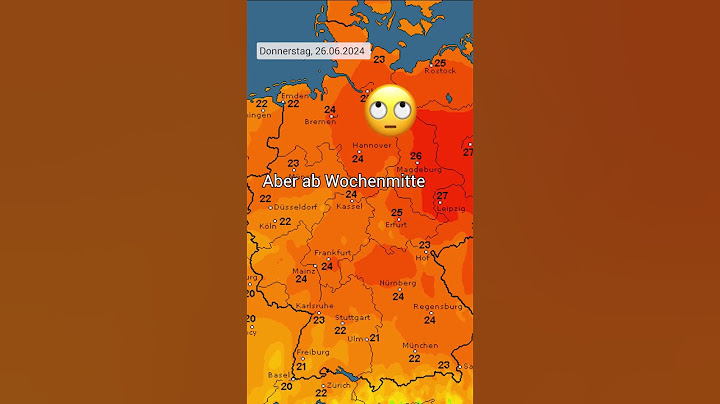 Nach kräftigen Gewittern am Freitag und Samstag beruhigt sich das Wetter. #sommer