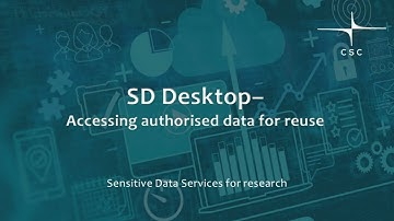 SD Desktop - Accessing authorised data for reuse