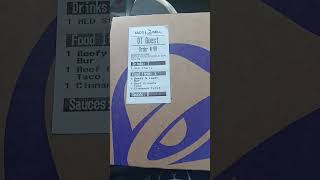 Beefy 5 Layer Burrito+Cinnamon twists Taco Bell