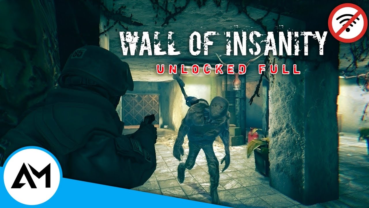 Wall of Insanity 1.65 MOD APK: UNLOCKED Full Game & All Weapons | Offline Horror FPS Android
