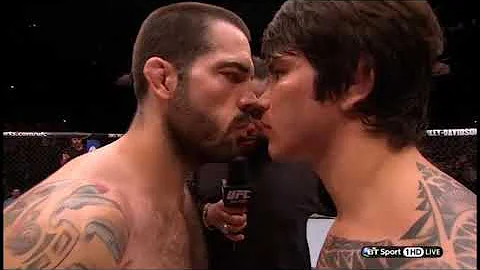 Erick Silva vs. Matt "The Immortal" Brown- highlig...