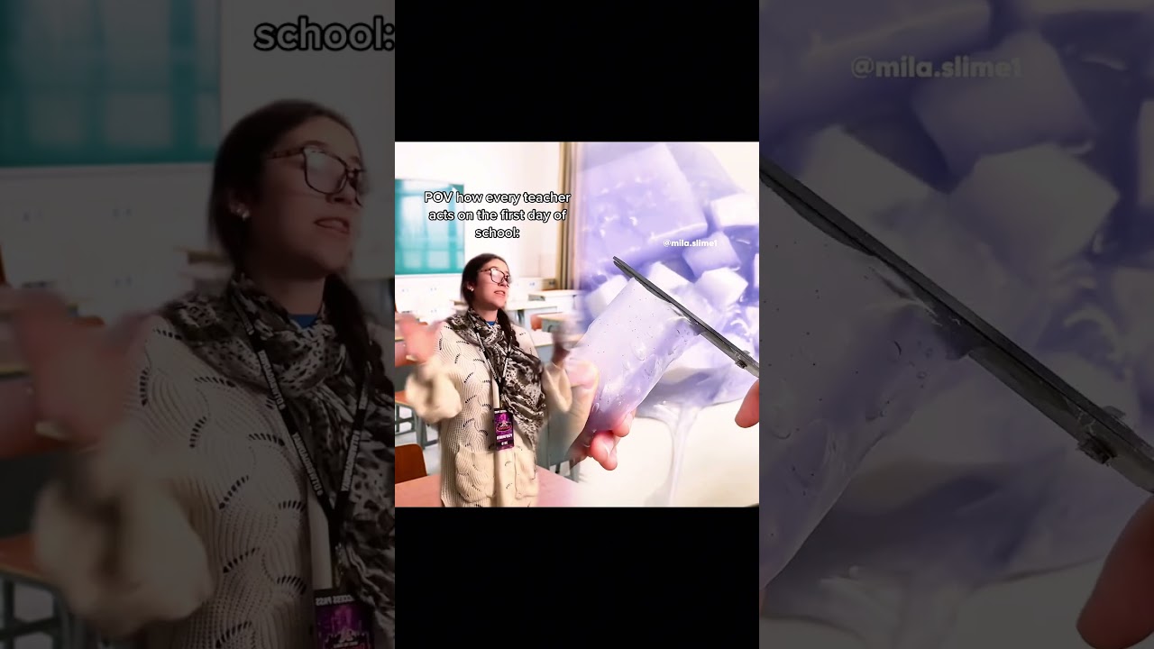 PoV how every teacheracts on the first day ofschool: