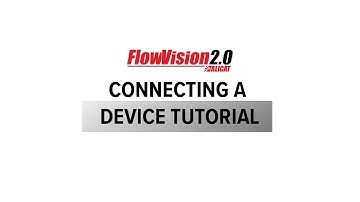 Alicat FlowVision: How To - Connect a Device