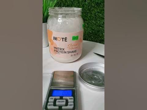 Mote Matrix Protein Shake - проверяем мерную ложку - YouTube