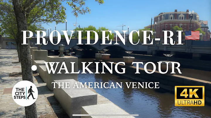 WALKING TOUR | Providence Rhode Island USA in 4K | Ambient City Walk | THE AMERICAN VENICE