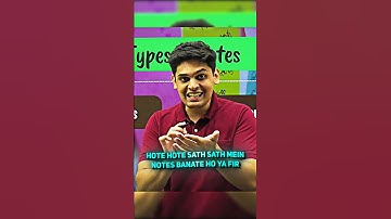 Long Notes Or Short Notes👍🏻 || #prashantkirad #motivation #exhubmotivation