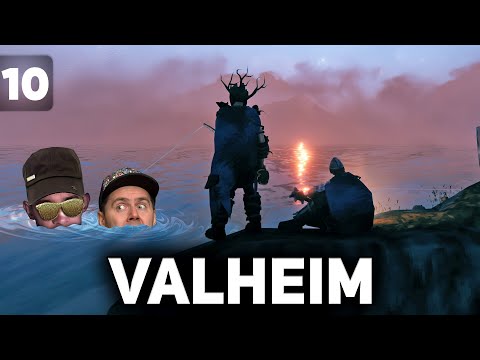 Видео: Достраиваем замок для удобной рыбалки 🧔 Valheim Ashlands [PC 2021] #10