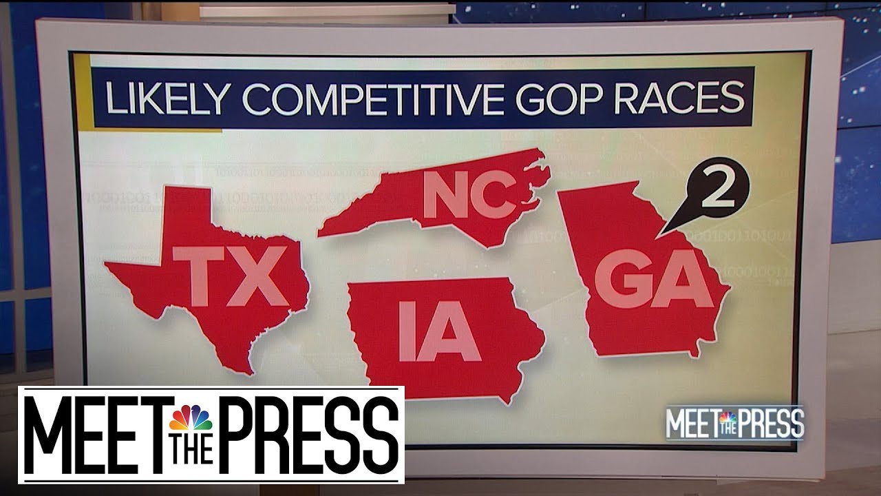 The Senate Suddenly Looks Like It's Up For Up For Grabs In 2020 | Meet The Press | NBC News