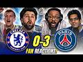 Chelsea Fans SPEECHLESS Reactions To Chelsea 0 3 PSG Champions League Fan Reactions