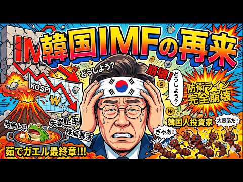 【韓国を襲ったＩＭＦの再来】為替防衛ラインが完全崩壊！ついに始まった「茹でガエル」最終章!!!