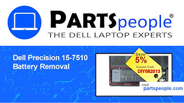 Dell Precision 15-7510 (P53F001) Battery How-To Video Tutorial