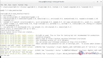 How to Install Etherpad in Linux